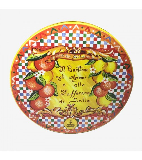 Panettone Fiasconaro Dolce & Gabbana citrus and saffron 1 kg – Ancient  flavors of Sicily